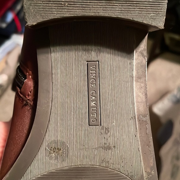 - Vince Camuto two tone riding boots, size 9M - Picture 5 of 11